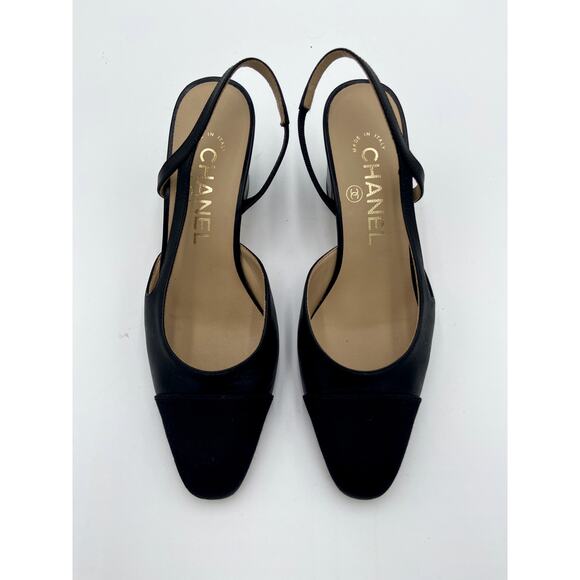 Chanel Slingback Heels size 35 - Picture 1 of 12